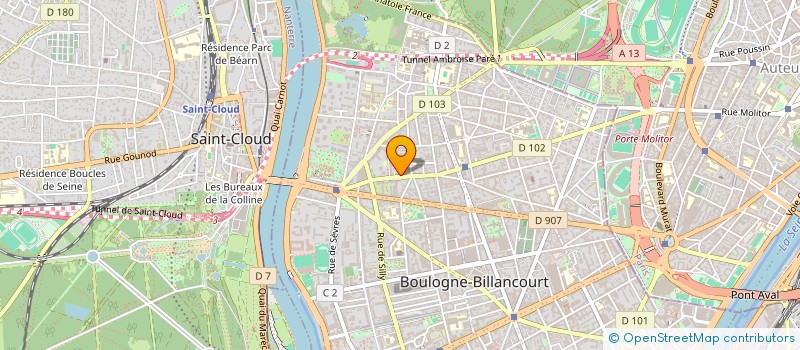 localisation de l'entreprise SRWK à BOULOGNE BILLANCOURT