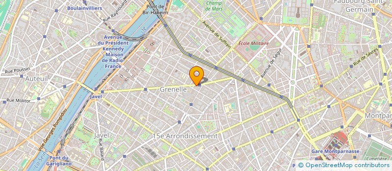 localisation de l'entreprise SRZ  PARIS