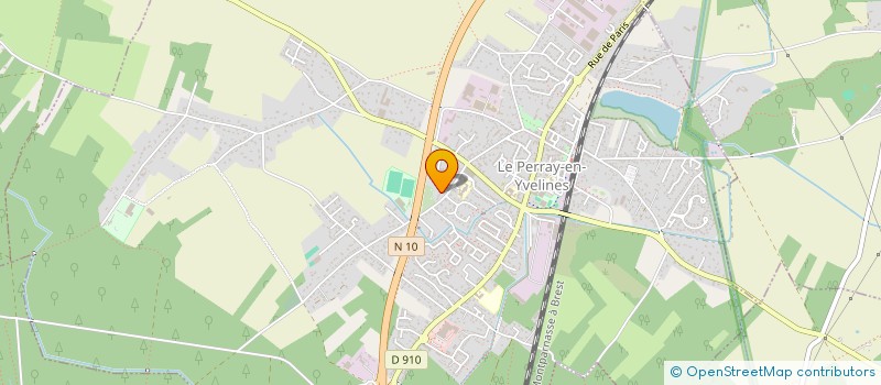 localisation de l'entreprise SRZ ENTERTAINMENT à LE PERRAY-EN-YVELINES