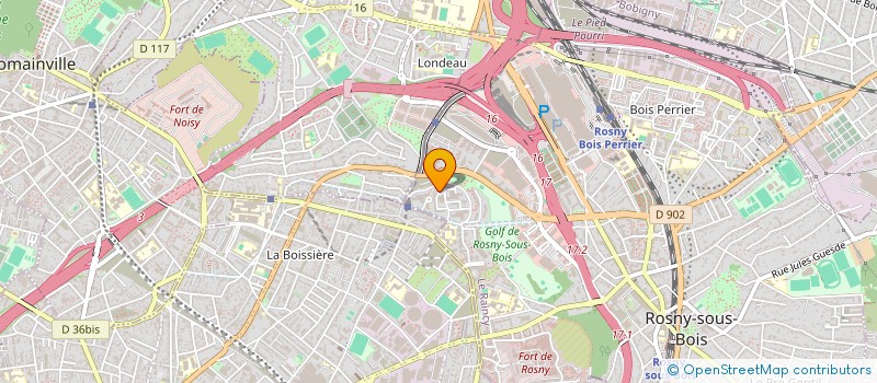 localisation de l'entreprise SS ALIMENTATION GENERALE à ROSNY-SOUS-BOIS