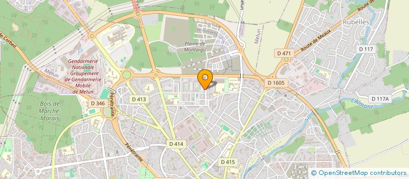 localisation de l'entreprise SS BATI PRO à MELUN