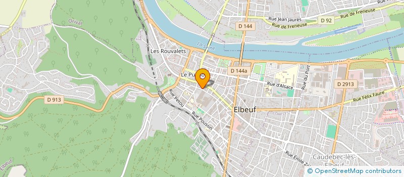 localisation de l'entreprise SS BATIMENT à ELBEUF