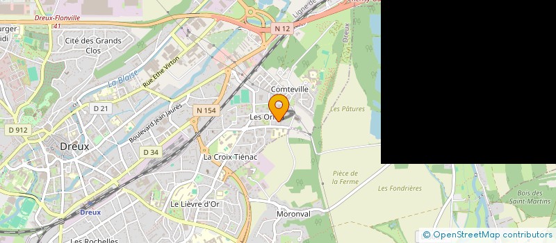 localisation de l'entreprise SS.COM à DREUX
