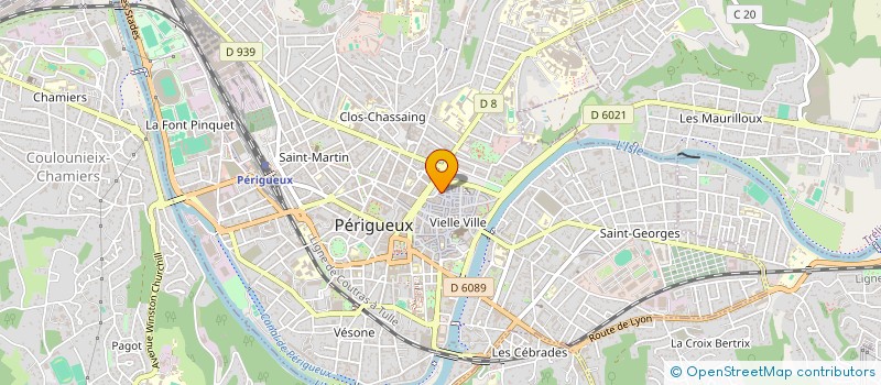 localisation de l'entreprise SS INDIAN SPICE  PERIGUEUX