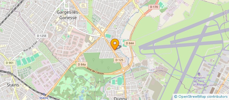 localisation de l'entreprise SS INVEST  GARGES-LES-GONESSE
