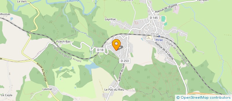 localisation de l'entreprise SS ONLINE à YTRAC