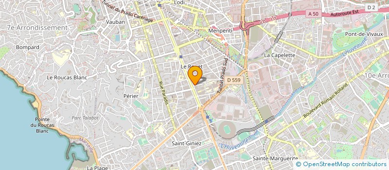 localisation de l'entreprise SS2E CONSEIL  MARSEILLE