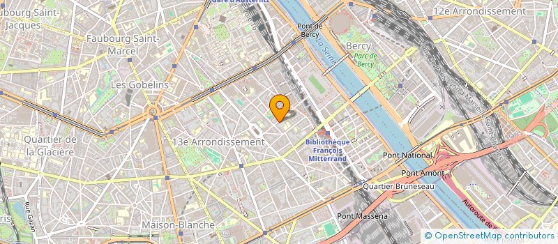 localisation de l'entreprise SSA DEVELOPPEMENT  PARIS 13