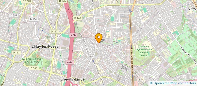 localisation de l'entreprise SSA-HABITAT à VILLEJUIF