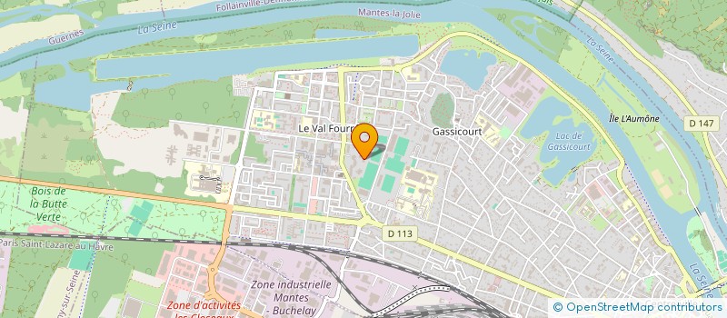 localisation de l'entreprise SSAAD  MANTES-LA-JOLIE