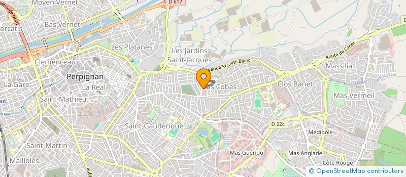 localisation de l'entreprise SSAN  PERPIGNAN