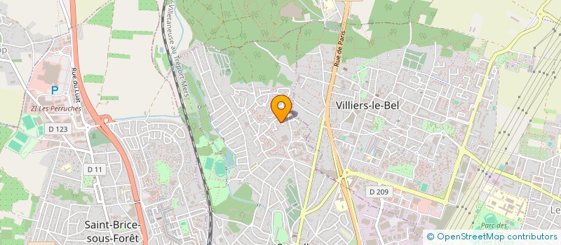 localisation de l'entreprise SSARL PMP à SARCELLES