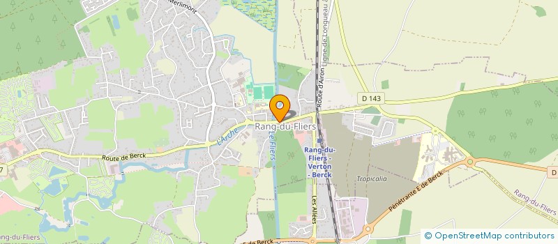 localisation de l'entreprise SSB  RANG-DU-FLIERS