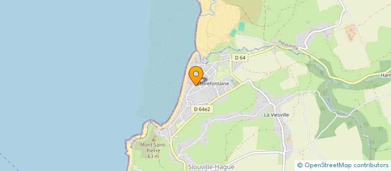 localisation de l'entreprise SSB IMMO  SIOUVILLE-HAGUE