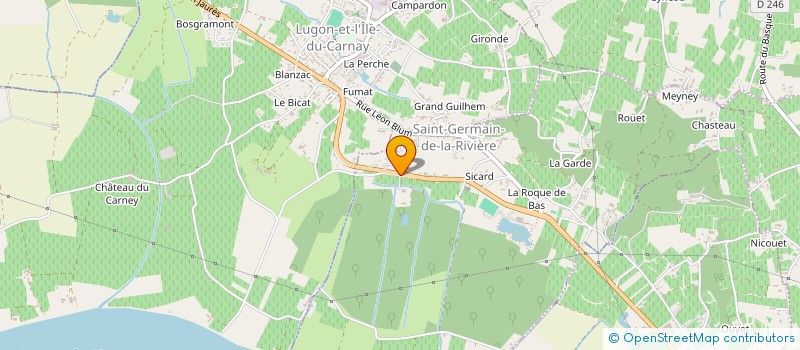 localisation de l'entreprise SSB INVESTISSEMENT  SAINT-GERMAIN-DE-LA-RIVIERE