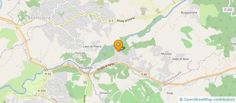 localisation de l'entreprise SSC INVEST à ECCICA-SUARELLA