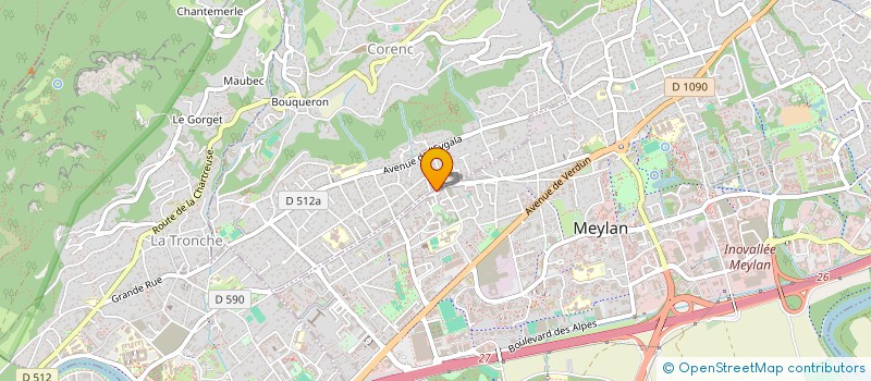 localisation de l'entreprise SSCH à MEYLAN