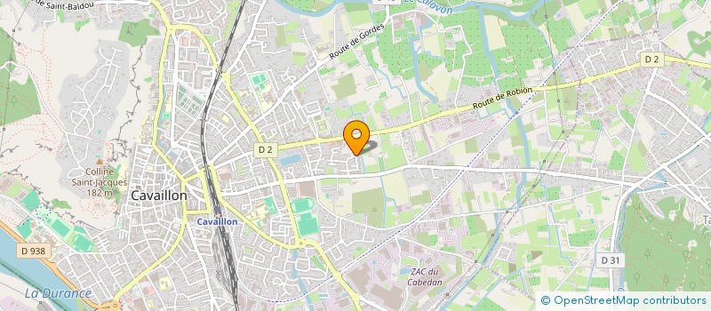 localisation de l'entreprise SSCI COSERIE  CAVAILLON