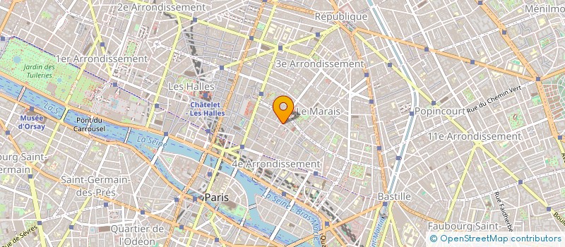 localisation de l'entreprise SSCI GONORD à PARIS
