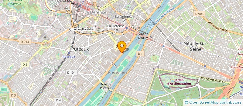 localisation de l'entreprise SSCP AROME BIDCO  PUTEAUX