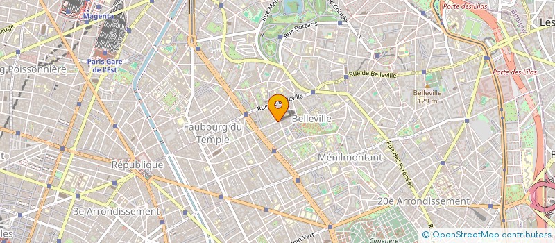 localisation de l'entreprise SSD  PARIS