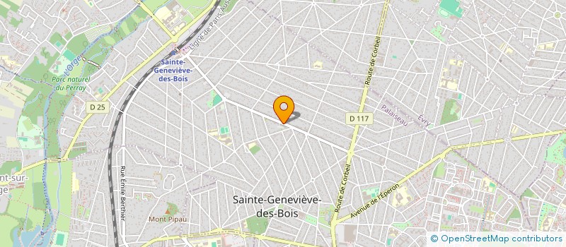 localisation de l'entreprise SSD à SAINTE-GENEVIEVE-DES-BOIS