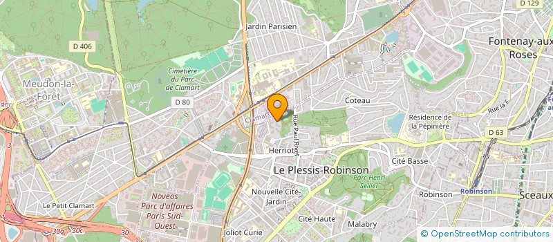 localisation de l'entreprise SSDC à LE PLESSIS-ROBINSON
