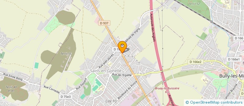 localisation de l'entreprise SSDH  SAINS-EN-GOHELLE