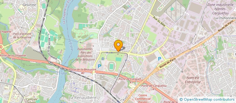 localisation de l'entreprise SSDMI à NANTES