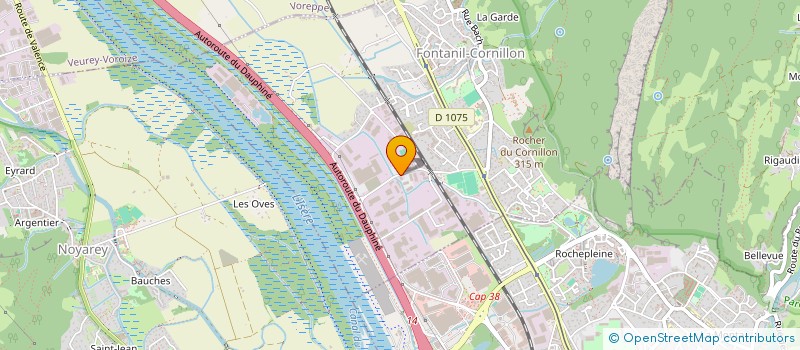 localisation de l'entreprise SSEF TECHNOLOGY  FONTANIL-CORNILLON