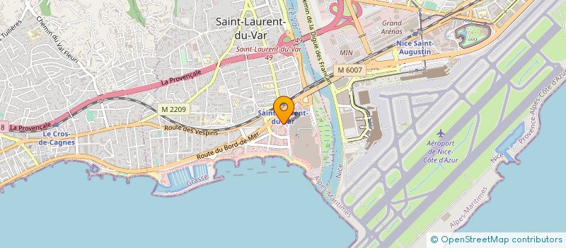 localisation de l'entreprise SSEHM à SAINT-LAURENT-DU-VAR