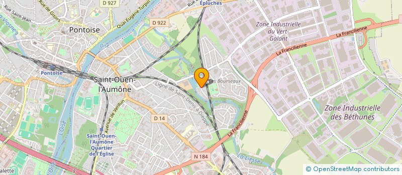 localisation de l'entreprise SSFTD  SAINT-OUEN-L'AUMONE