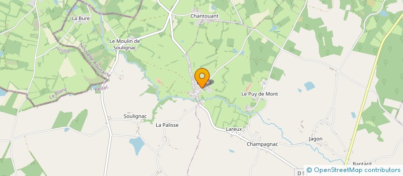 localisation de l'entreprise SSGP SERVICES à SAINT-GEORGES-LES-LANDES