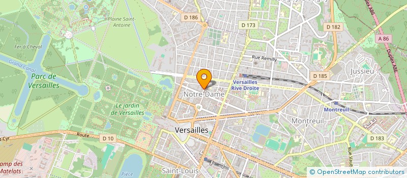 localisation de l'entreprise SSGX GLOBAL STRUCTURE à VERSAILLES