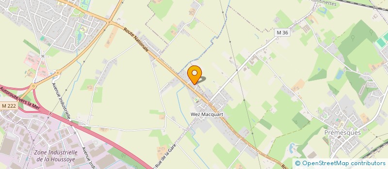 localisation de l'entreprise SSH CONSULTING  LA CHAPELLE D ARMENTIERES