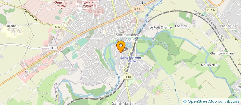 localisation de l'entreprise SSH DEVELOPPEMENTS  SAINT-MAIXENT-L'ECOLE