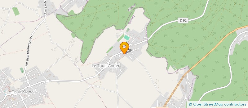 localisation de l'entreprise SSHM  LE THUIT DE L'OISON