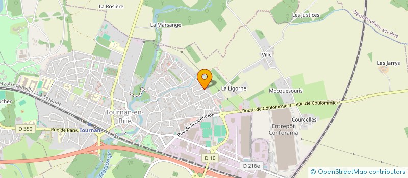localisation de l'entreprise SSI CONCEPT à TOURNAN-EN-BRIE