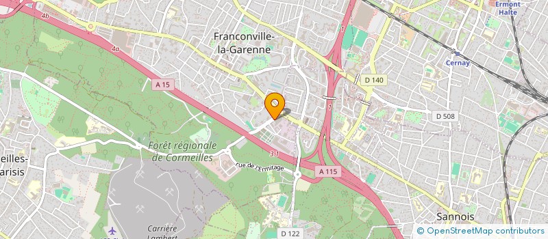 localisation de l'entreprise SSI INVESTISSEMENTS  FRANCONVILLE