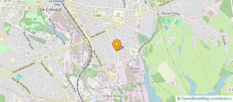 localisation de l'entreprise SSI-ISOL  LE CREUSOT