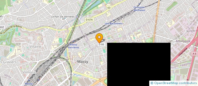 localisation de l'entreprise SSI RELATION CLIENT à ANTONY