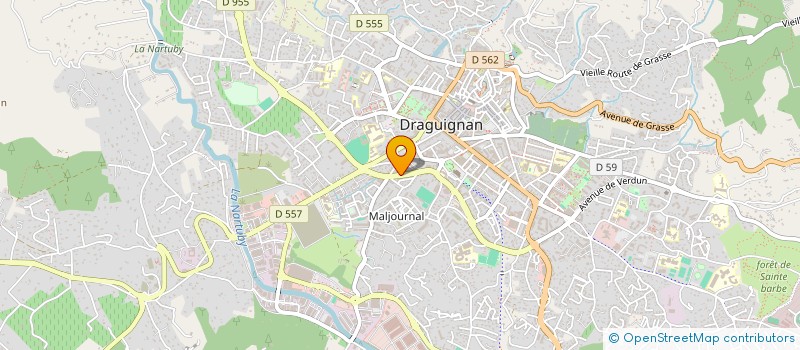localisation de l'entreprise SSI SOCIETE DE SERVICES ET D INGENIERIE à DRAGUIGNAN
