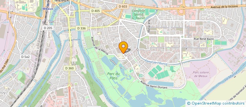 localisation de l'entreprise SSI SOLUTIONS à MEAUX