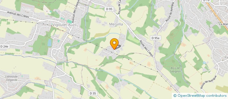 localisation de l'entreprise SSI STE SERVICES ET INVESTISSEMENTS  MERVILLA