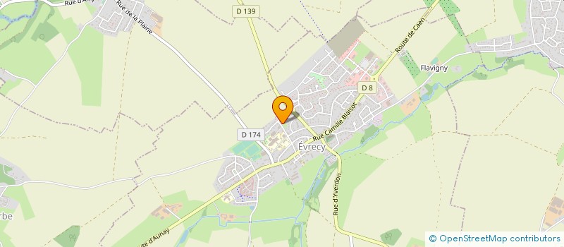 localisation de l'entreprise SSIAD D'EVRECY - ASSOCIATION ADMR-ALPS à EVRECY