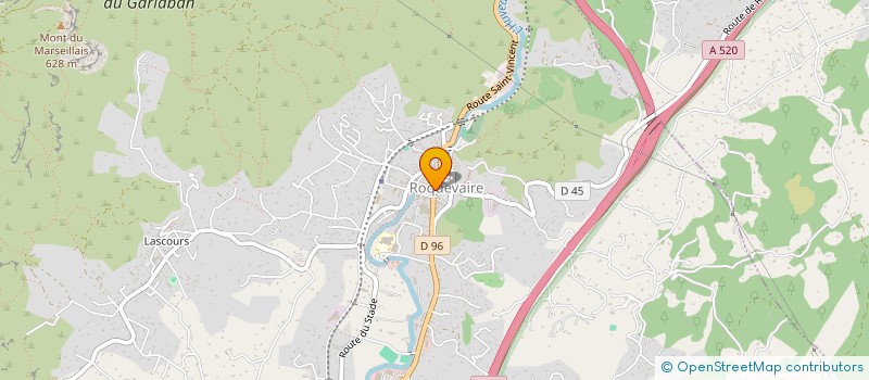 localisation de l'entreprise SSIAD DE ROQUEVAIRE à ROQUEVAIRE