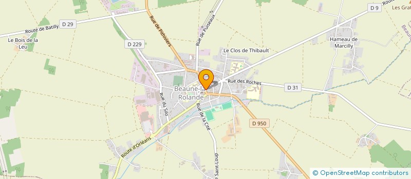 localisation de l'entreprise SSIAD DU CENTRE à BEAUNE-LA-ROLANDE