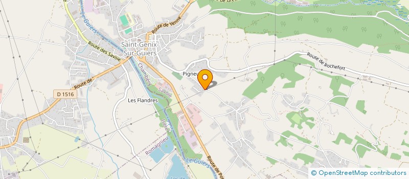 localisation de l'entreprise SSIAD DU GUIERS ET DU LAC D'AIGUEBELETTE  MARCIEUX