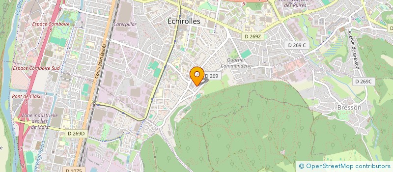 localisation de l'entreprise SSIAP à ECHIROLLES
