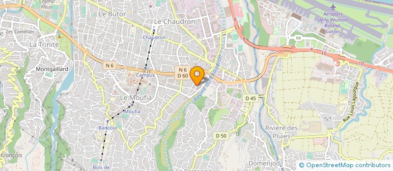 localisation de l'entreprise SSIAP FORMATIONS à SAINT-DENIS